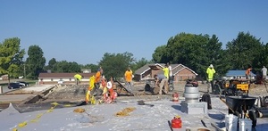 Construction is on schedule!