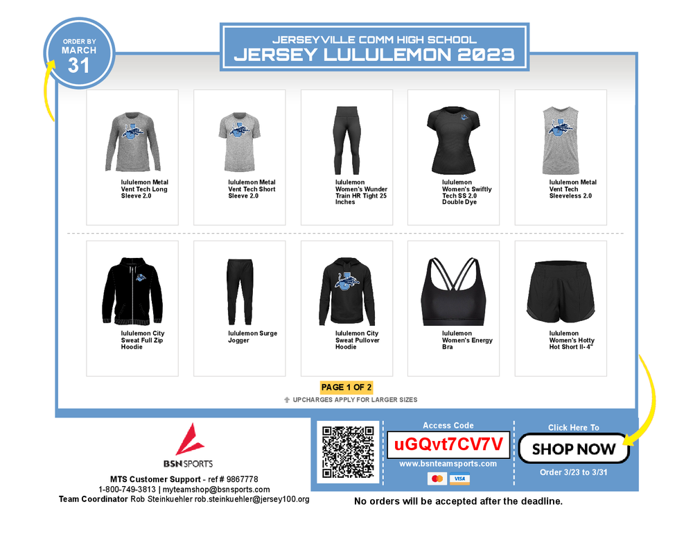 Jersey Lululemon Store Closes today Jersey CUSD 100
