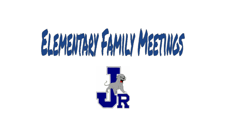 Elementary Family Meetings