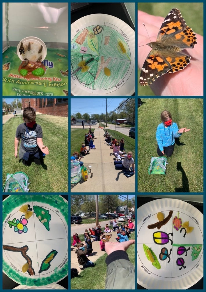 Third Grade Students Celebrate Earth Day.
