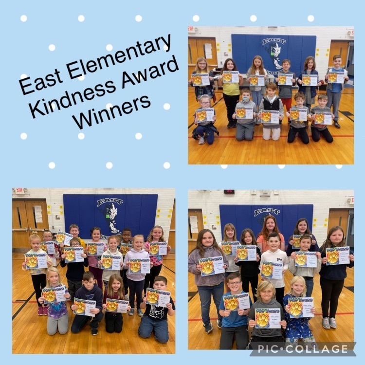East Elementary Character Award Winners