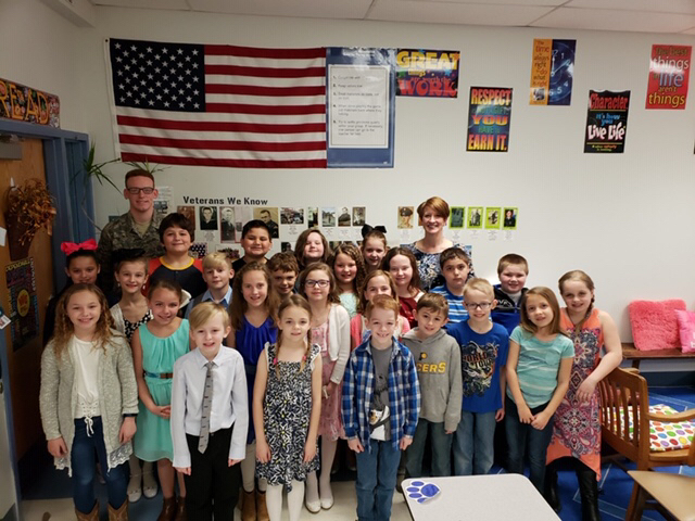JCHS Graduate Returns to East Elementary
