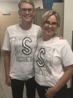 Smiling Faces Welcome the Sudents at West Elementary.