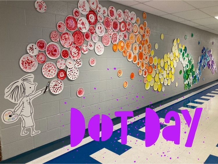 Dot Day In The Hallway